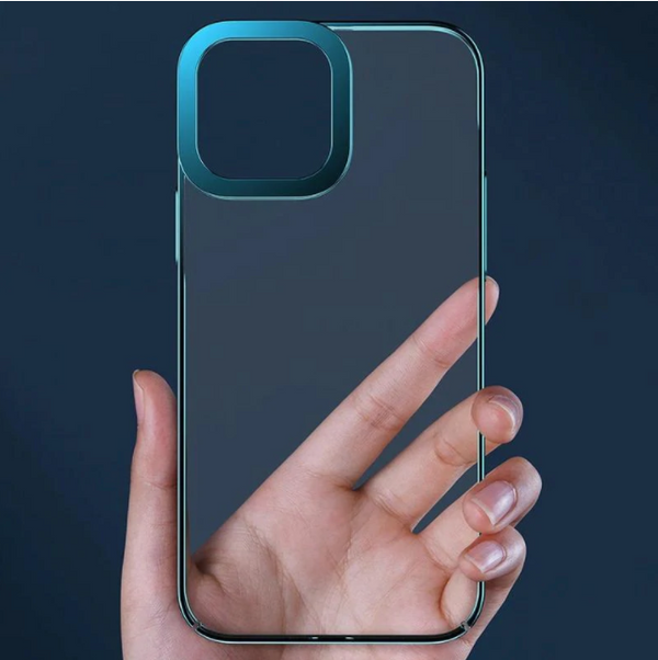 iPhone 13 Series Transparent Shiny Edge Bumper Protection Case
