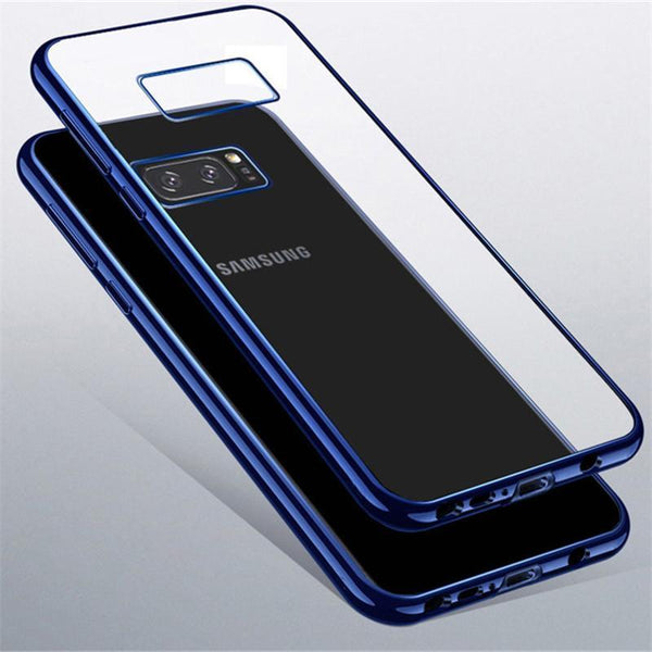 Luxury Plating Clear Soft Transparent Silicone Galaxy Note 8
