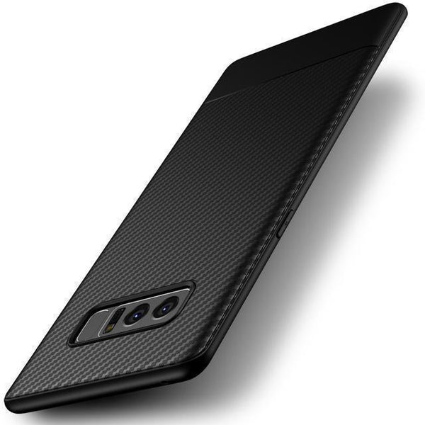 Carbon Fiber Soft Silicone Case for Samsung Galaxy Note 8