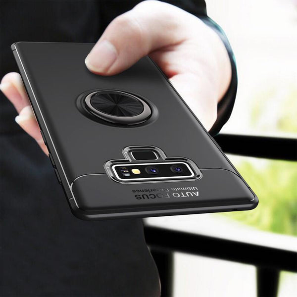 Magnetic Ring Bracket Phone Case for Galaxy Note 9