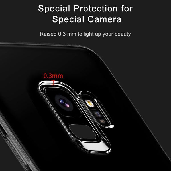 Baseus Ultra Thin Transparent Silicone Case for Galaxy S9 / S9 Plus