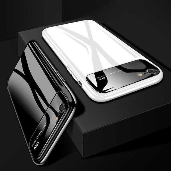Tempered Glass Ultra Thin Mirror Effect Case For iPhone 6 / 6S