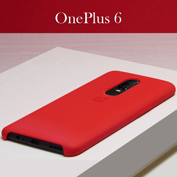 Slim Silicone Original Phone Case for OnePlus 6