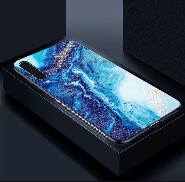 Galaxy A50s Fantasy Ink Pattern Luxury Marble Case