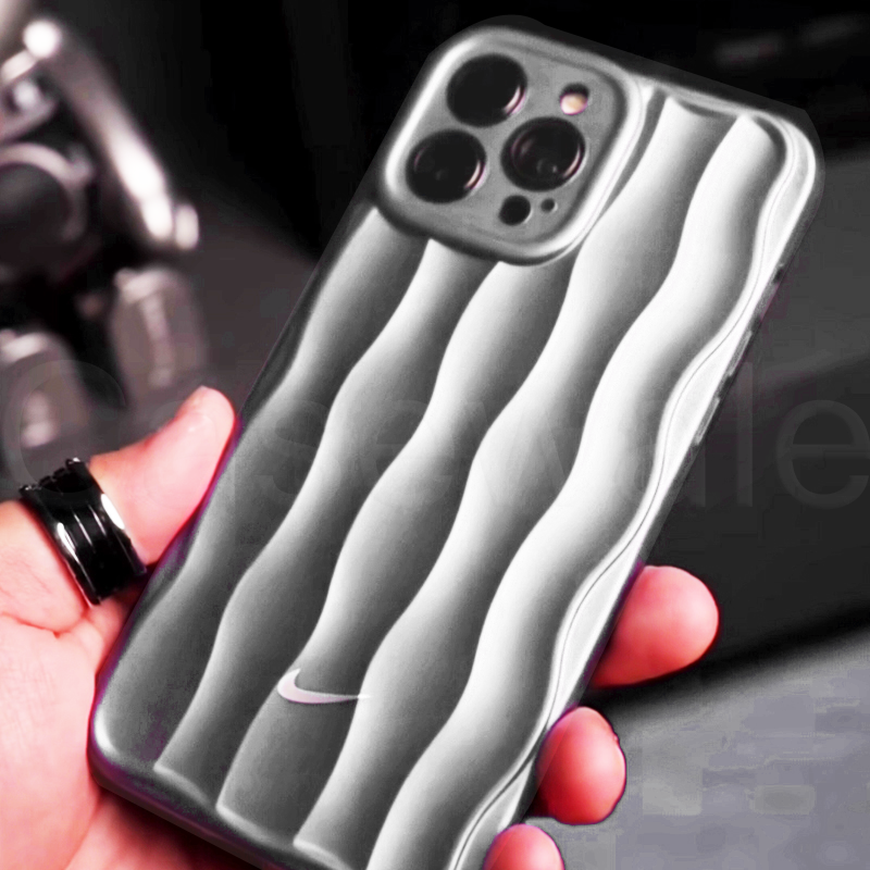 iPhone 14 Series Luxury Nike Edition Wave Pattern Case