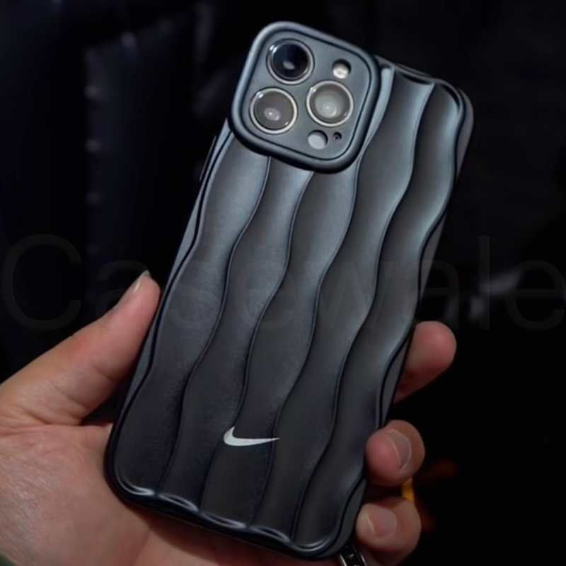 iPhone 14 Series Luxury Nike Edition Wave Pattern Case