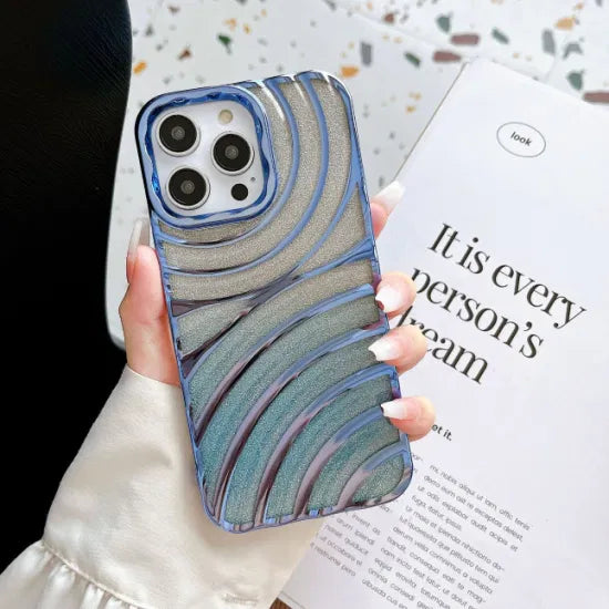 iPhone 13/14 Series Gillitry Water Ripple  Phone Case