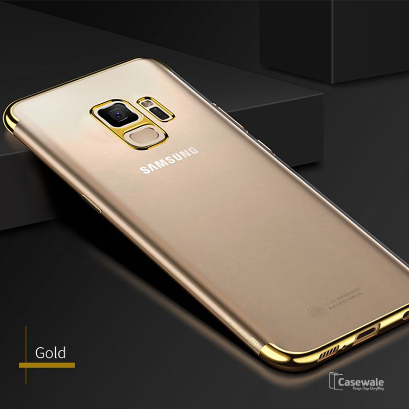Luxury Electroplating Ultra-thin Transparent Case For Galaxy A8 Plus