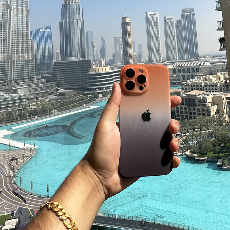 iPhone 14 Series Dubai Edition Lens Protector Ultra Thin PP Case