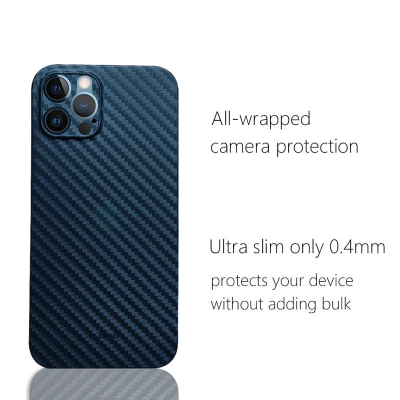 iPhone 14 Series Carbon Fiber Protective Phone Case