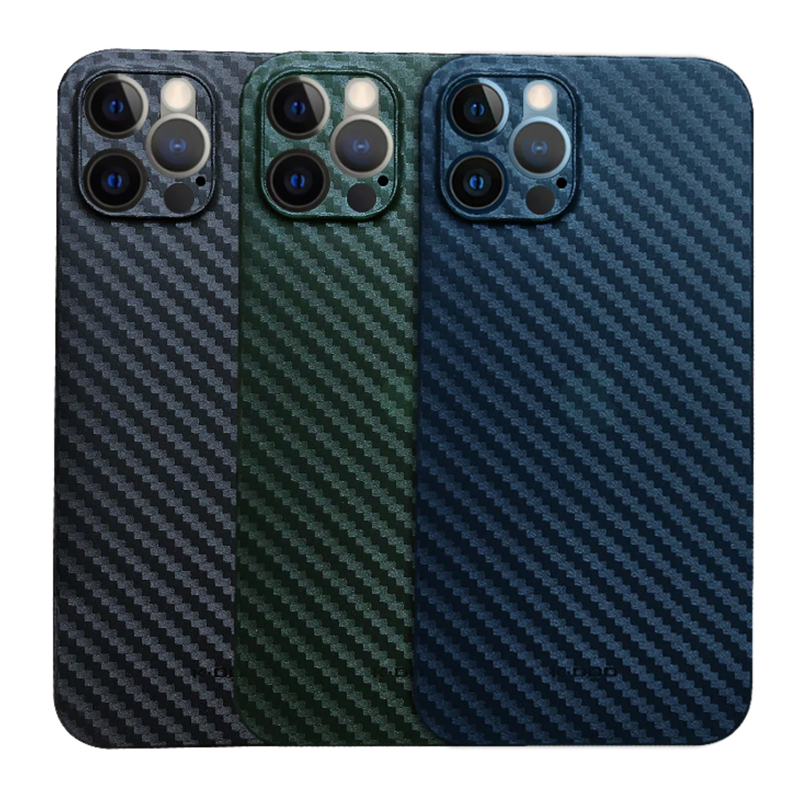 iPhone 14 Series Carbon Fiber Protective Phone Case