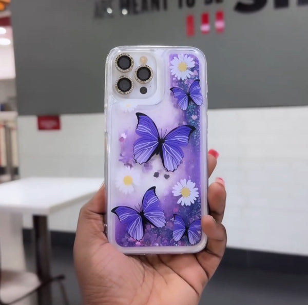iPhone 13/14 Series Butterfly Gillitery Phone Case