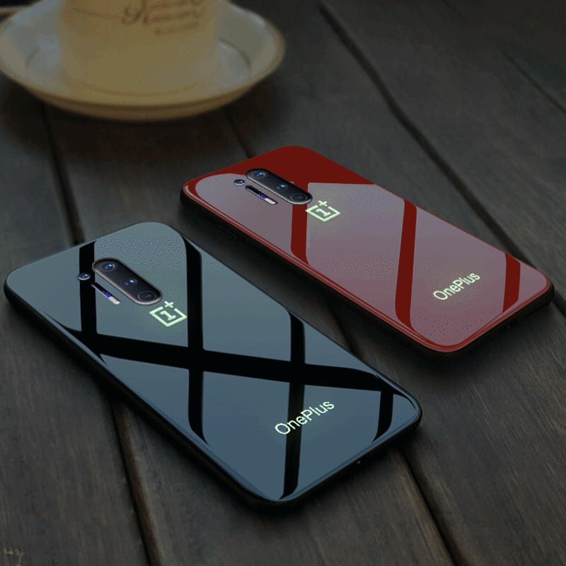 OnePlus Series Radium Glow Light Case (Free OTG+ USB Cable + Earphone Bag)