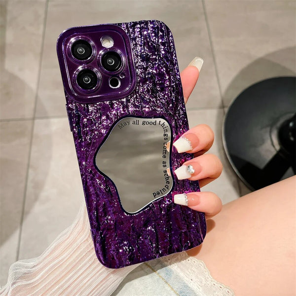 iPhone 14 Series Luxury Shiny Mirror Phone Case