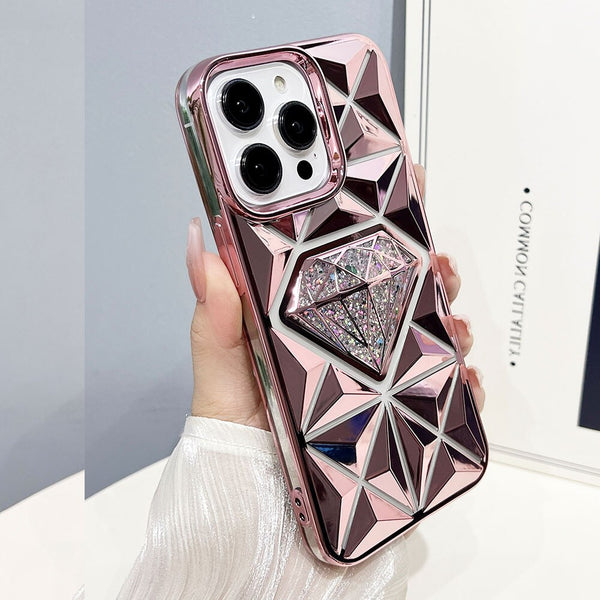 iPhone 13/14 Series Luxury Shiny Diamond Phone Case