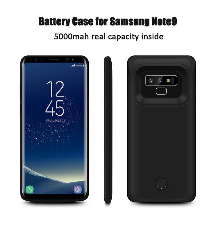 External Battery 5000mAh Power Bank Case for Galaxy Note 9