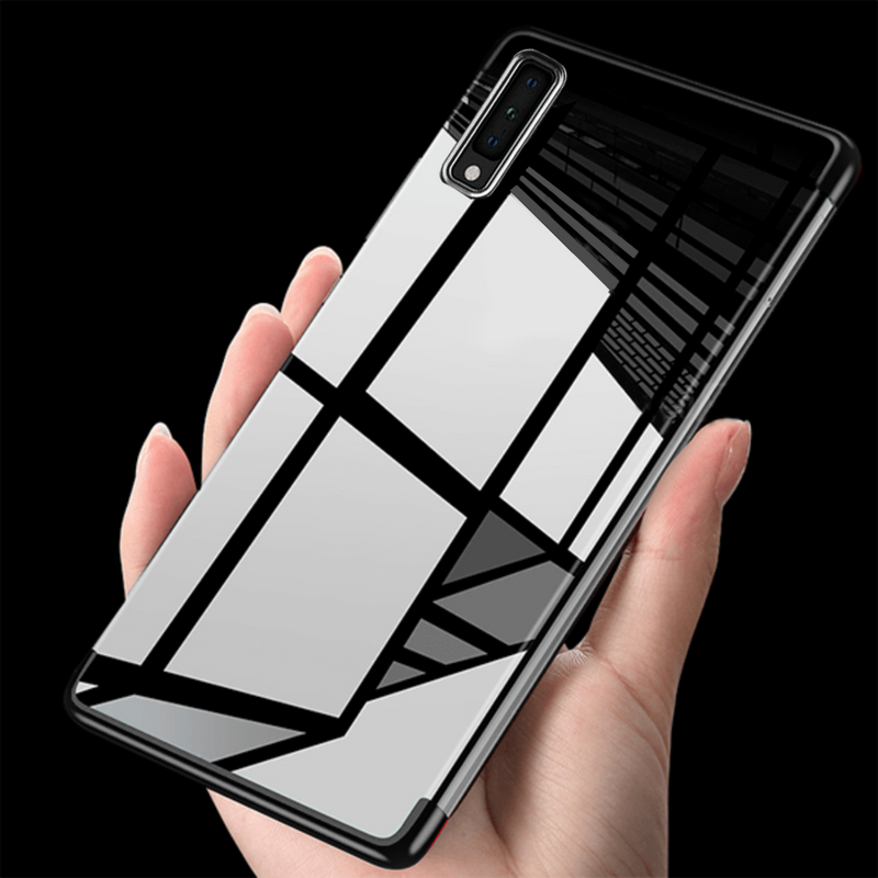 Galaxy A70 High-end Fashion Transparent Phone Case