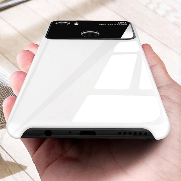 Luxury Smooth Mirror Effect Ultra Thin Case for OPPO F7