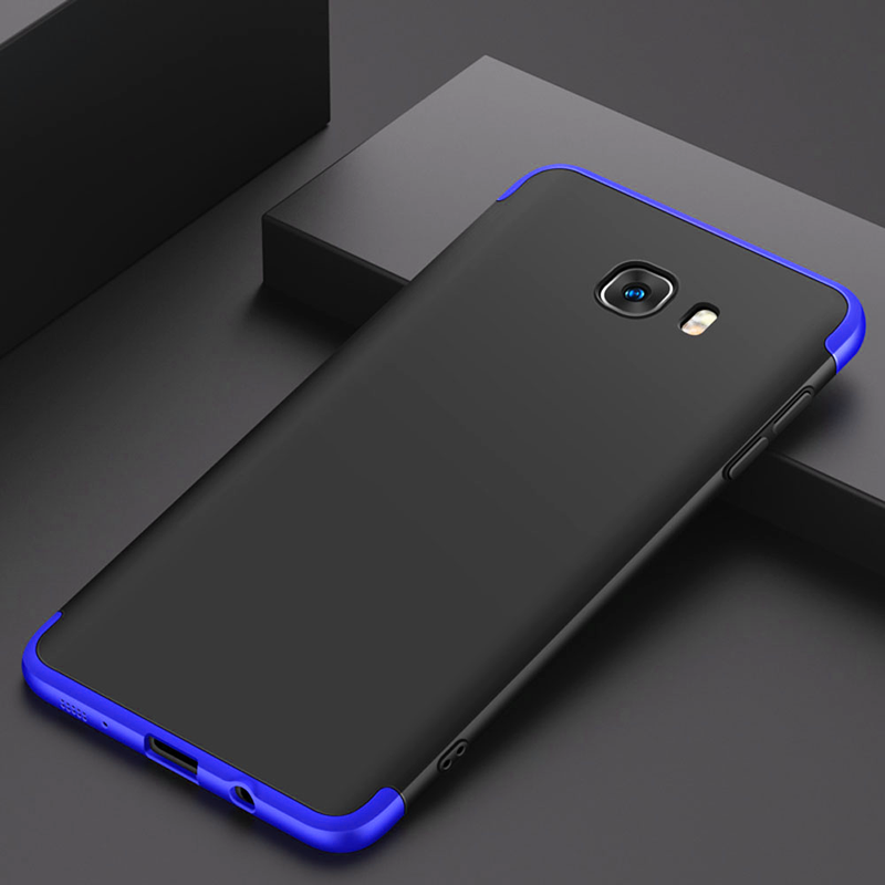 GKK Dual Armor 360 Full Protection Case for Galaxy C9 Pro