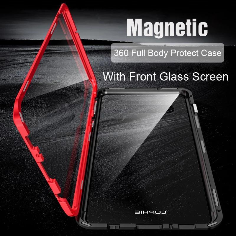 Galaxy S10 / S10 Plus LUPHIE Double Sided Aluminum Metal Glass Case