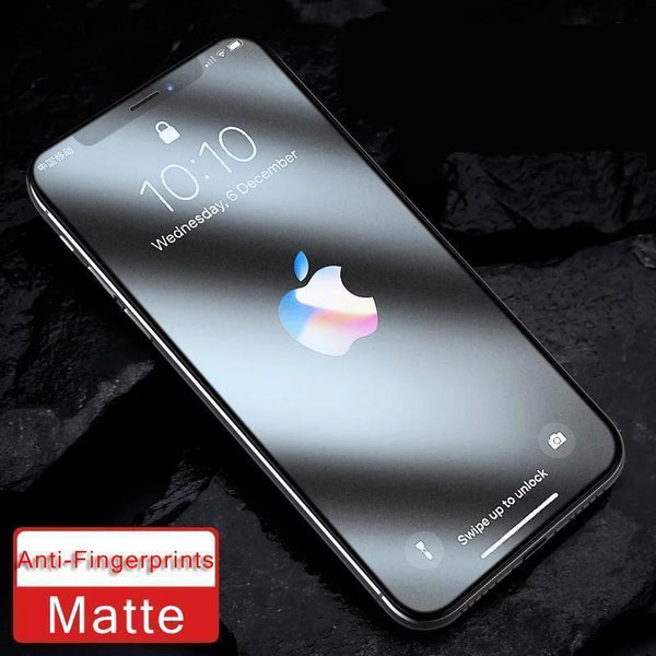 iPhone XS Matte Anti Fingerprint Tempered Glass Protector