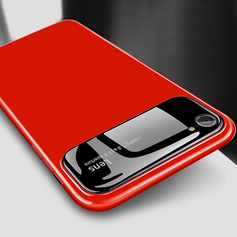 Luxury Smooth Ultra Thin Mirror Effect Case for iPhone SE (2020)