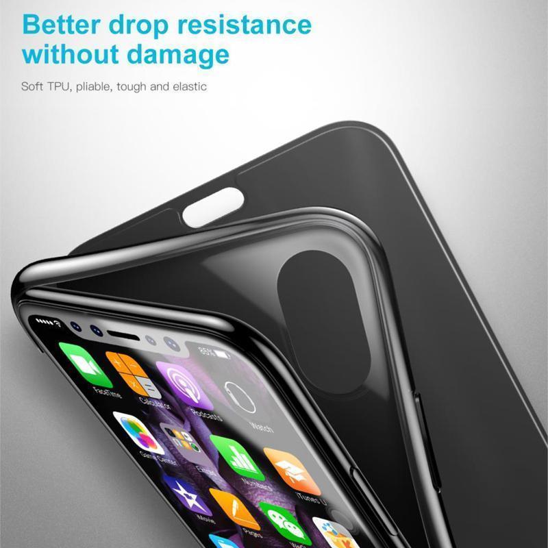 iPhone XS Max Luxury TPU Flip Protective Shell Back Case