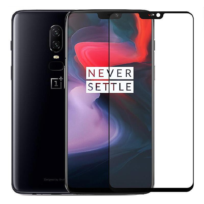 9H Tempered Glass 5D Curved Screen Protector for OnePlus 6