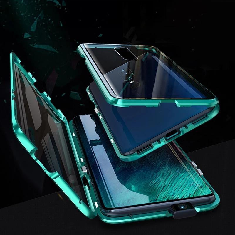 Electronic Auto-Fit Double Magnetic Case for OnePlus 7/ 7T / 7T Pro
