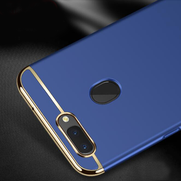 Luxury 3 in1 Electroplating Back Case For Oppo F9 Pro
