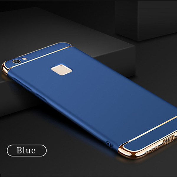 Electroplating Luxury 3 in1 Back Phone Case For Vivo Y83