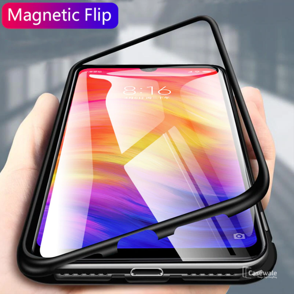 Oppo F11 / F11 Pro Electronic Auto-Fit Magnetic Glass Case