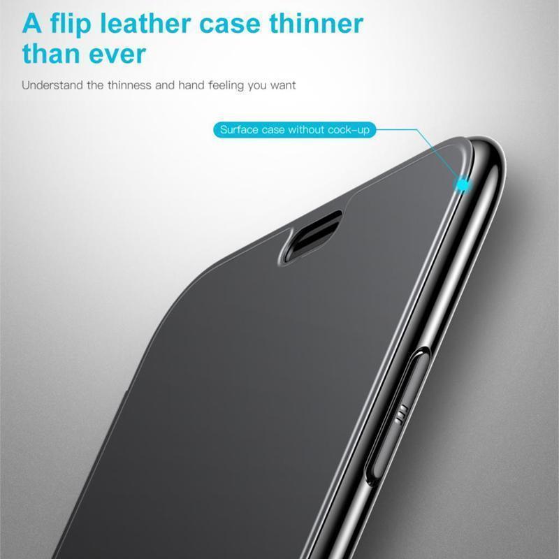 iPhone XS Max Luxury TPU Flip Protective Shell Back Case