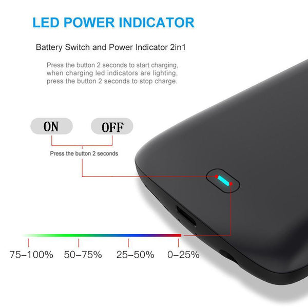 External Battery 5000mAh Power Bank Case for Galaxy S9/ S9 Plus