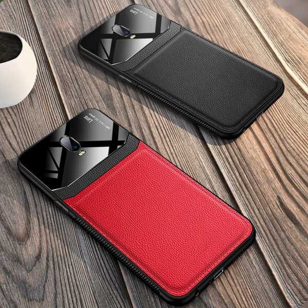 Leather Lens Luxury Card Holder Case For OnePlus 6T