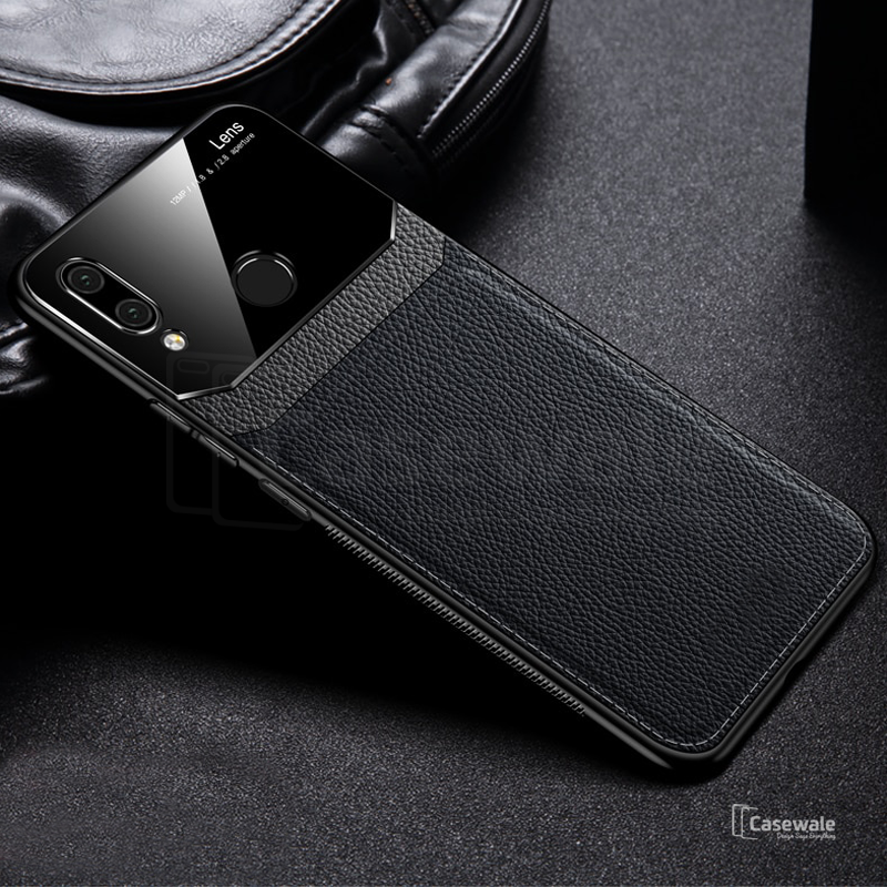 Redmi Note 7 / 7 Pro Leather Lens Luxury Card Holder Case