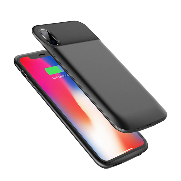 6000mAh Battery Charger Power Bank Case for iPhone X