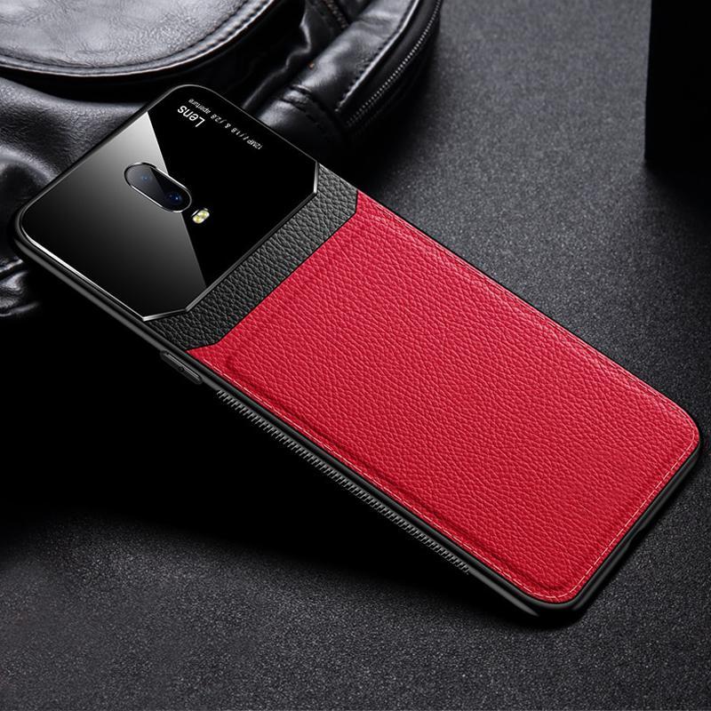 Leather Lens Luxury Card Holder Case For OnePlus 6T