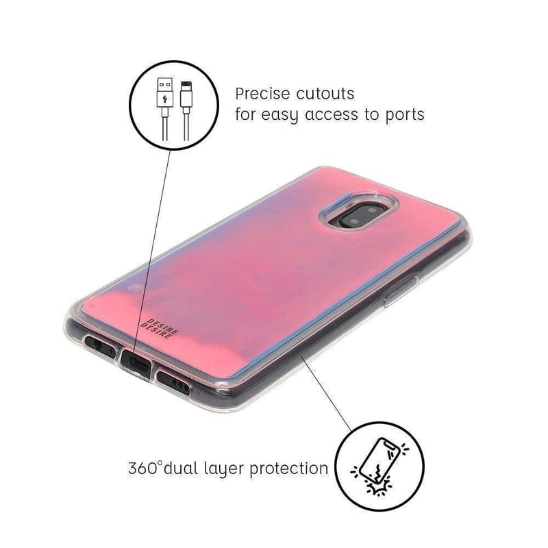 OnePlus 7 / 7 Pro Neon Sand Liquid Glow Protective Case