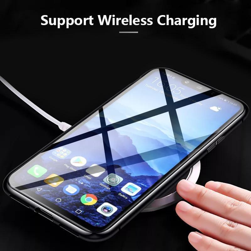 Tempered Glass Magnetic Adsorption Case for Galaxy A7 2018