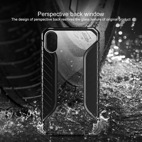 iPhone XS Baseus Acrylic Hybrid Anti-Slip Shockproof Case
