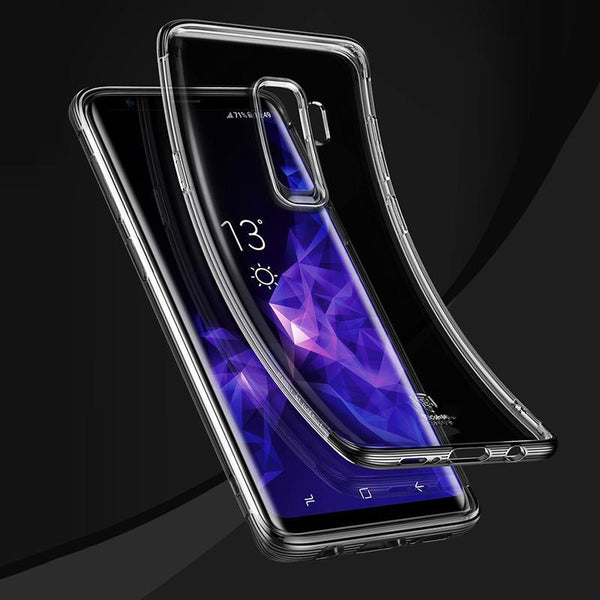 Baseus Luxury Shockproof Transparent Case for Galaxy S9 S9 Plus