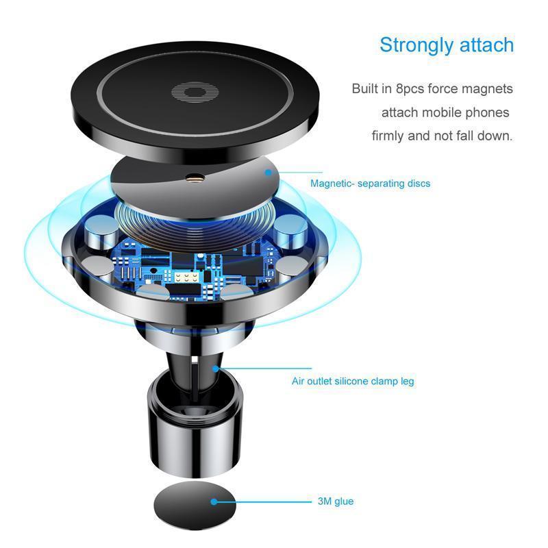Baseus Magnetic Car Mount Wireless Charger