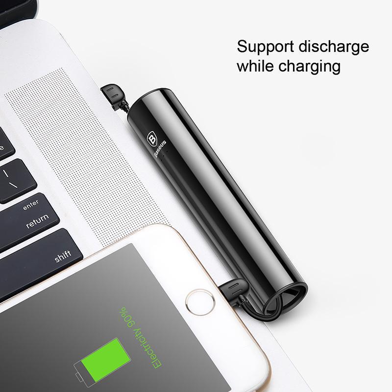 2000mAh Micro USB Power Bank External Battery Charger for iPhone