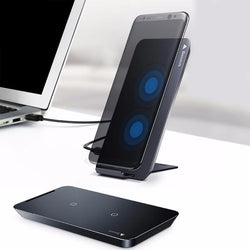 Phone Charger QI Wireless Charging Dock Station for iPhone/ Samsung