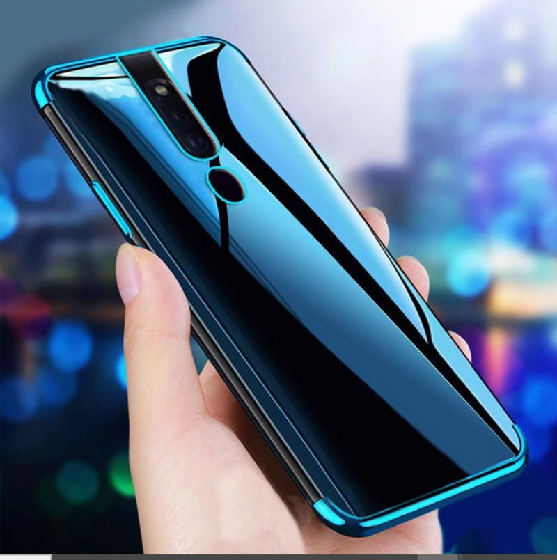 Luxury High-end Fashion Transparent Case For Oppo F11 Pro