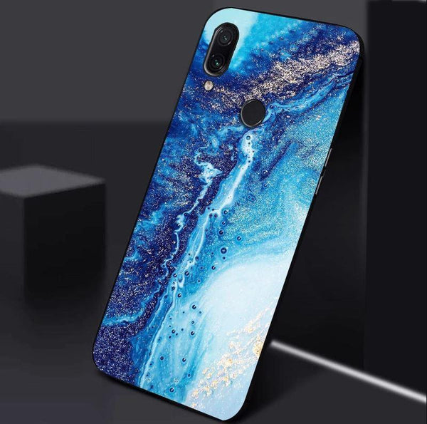 Fantasy Ink Pattern Luxury Marble Case for REDMI NOTE 7