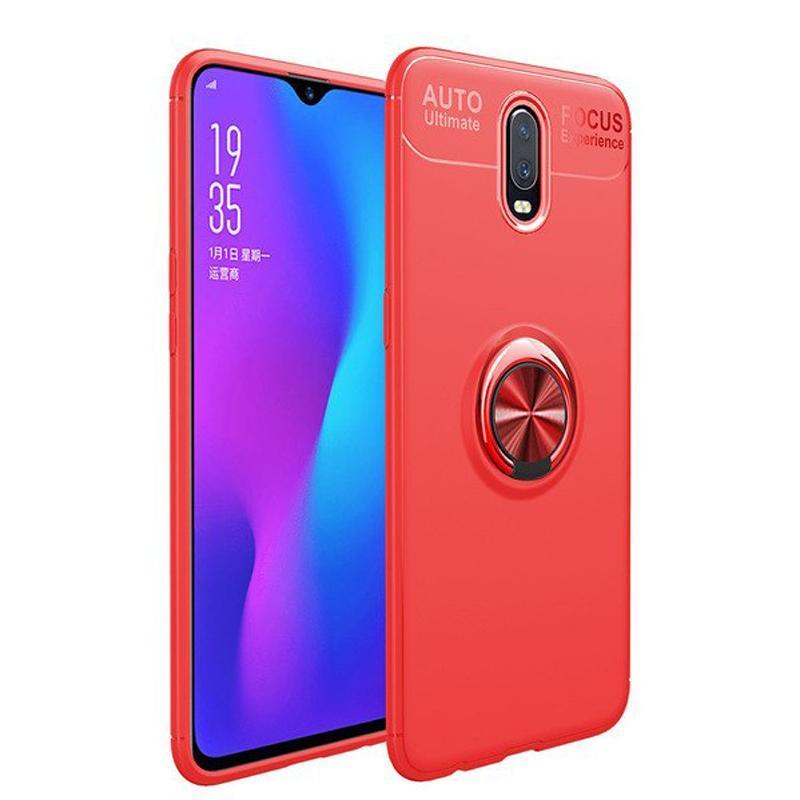 Magnetic Ring Bracket Silicone Case for OnePlus 6T