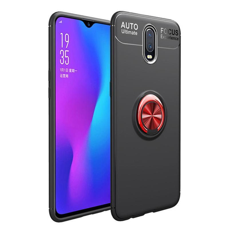 Magnetic Ring Bracket Silicone Case for OnePlus 6T