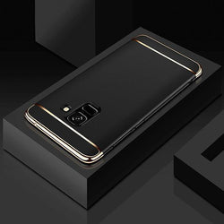 3 IN 1 Electroplated Full Protection Phone Case for Galaxy J6